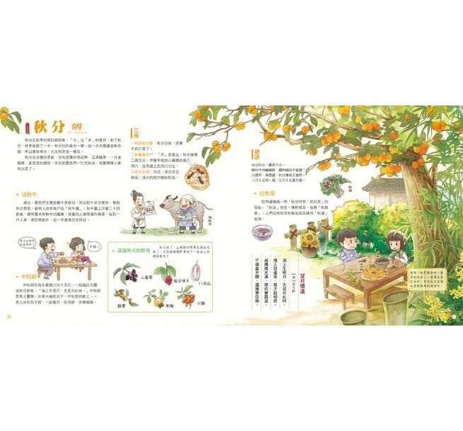 我們的節氣：畫給孩子的二十四節氣變化